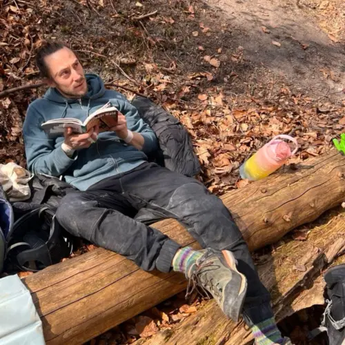 1. Vorsitzender Janick von Raußendorf beim Klettern | © DAV AlpinClub Kassel