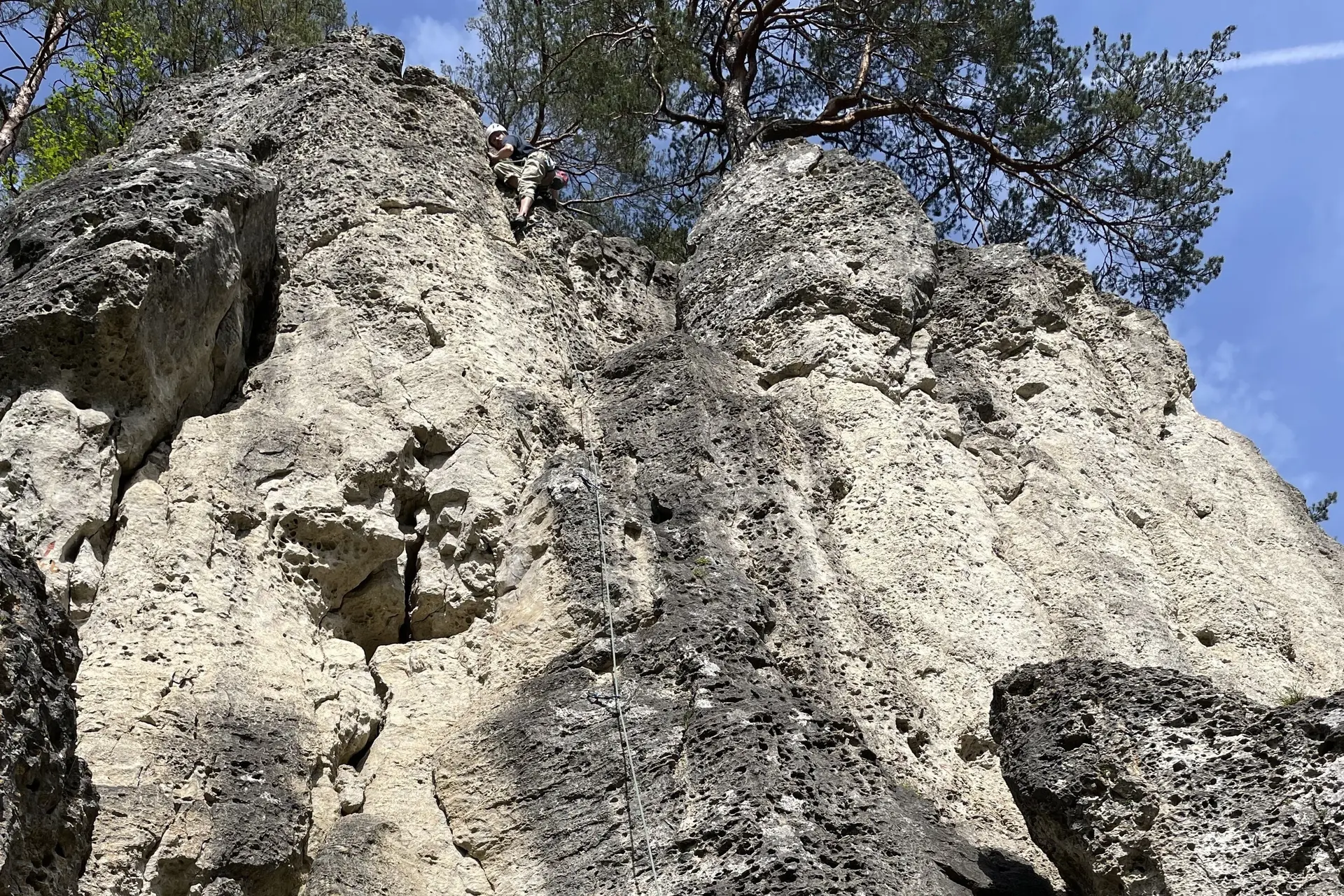 Kletternde im Frankenjura | © DAV AlpinClub Kassel