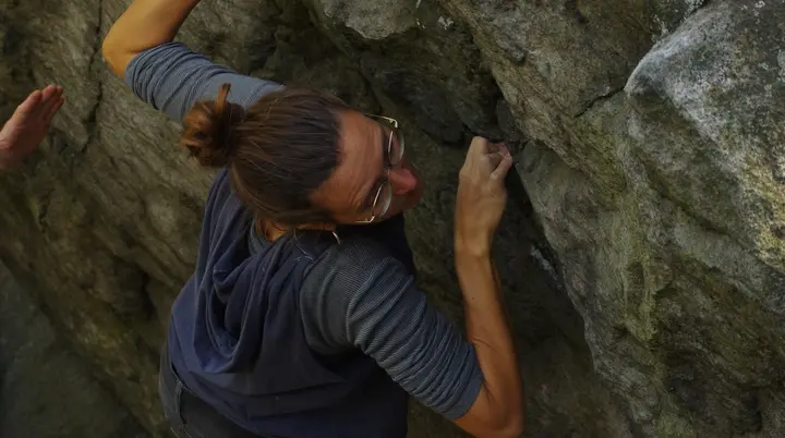 Boulderin am Fels | © DAV AlpinClub Kassel