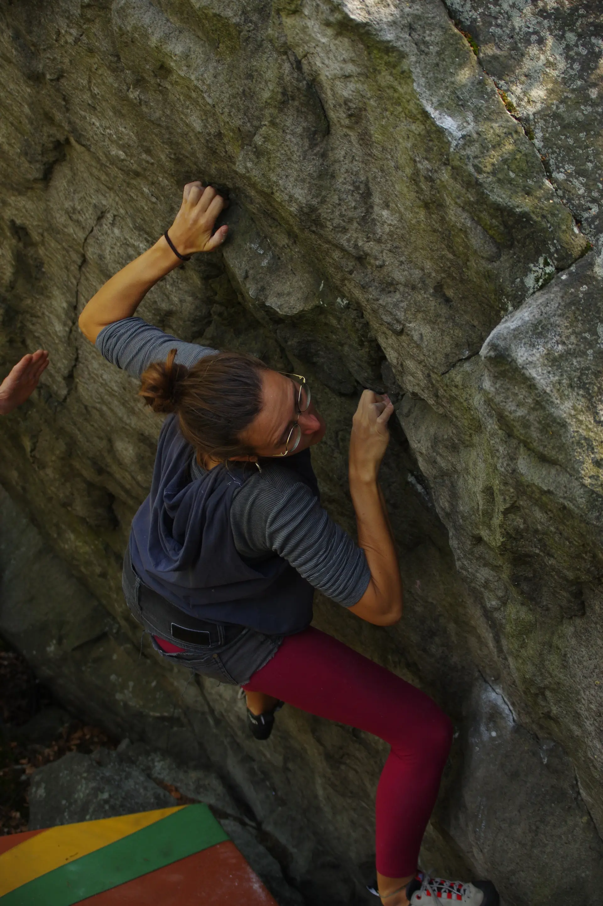 Boulderin am Fels | © DAV AlpinClub Kassel