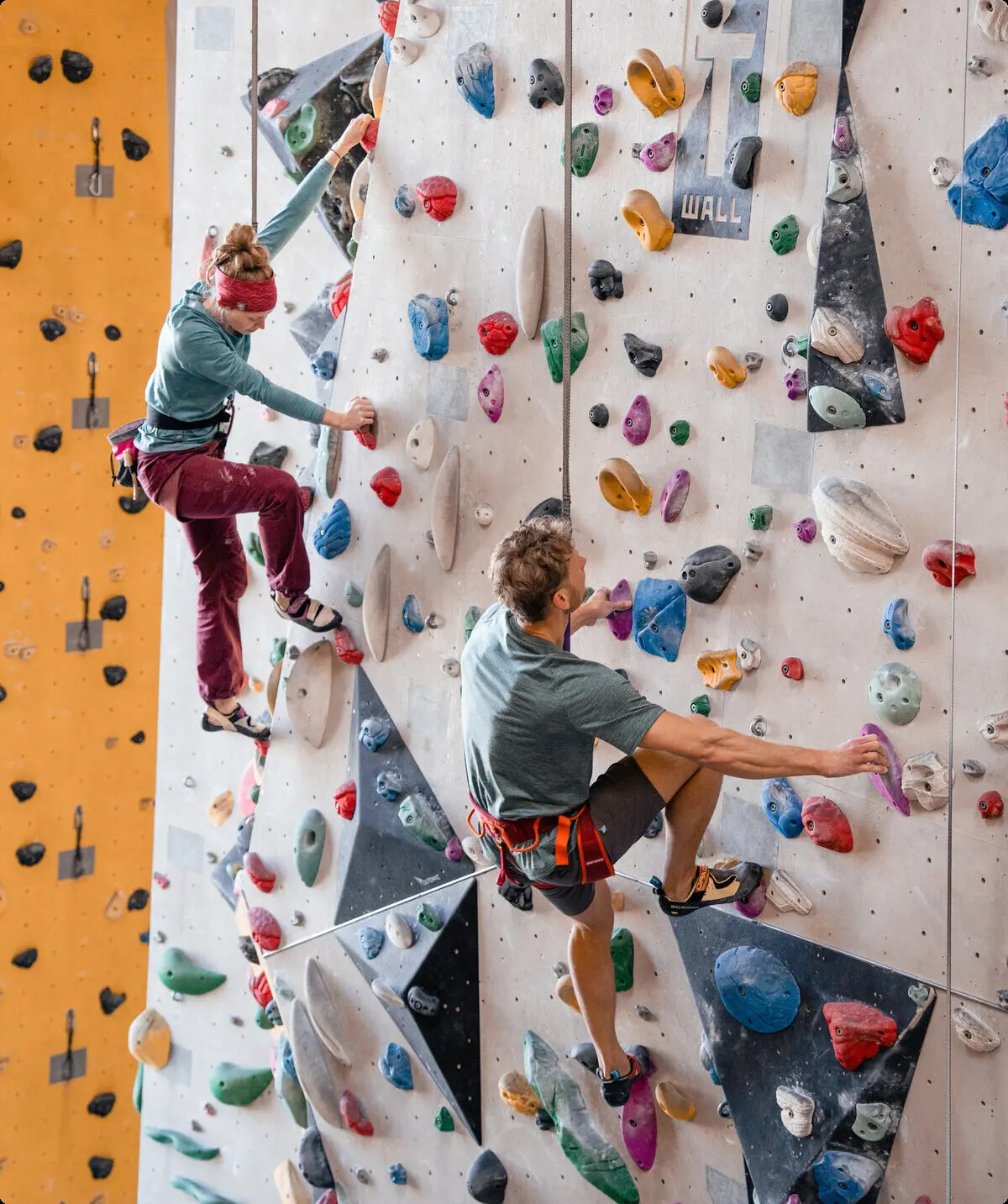 Klettern mit Selbstsicherungsautomat | © DAV